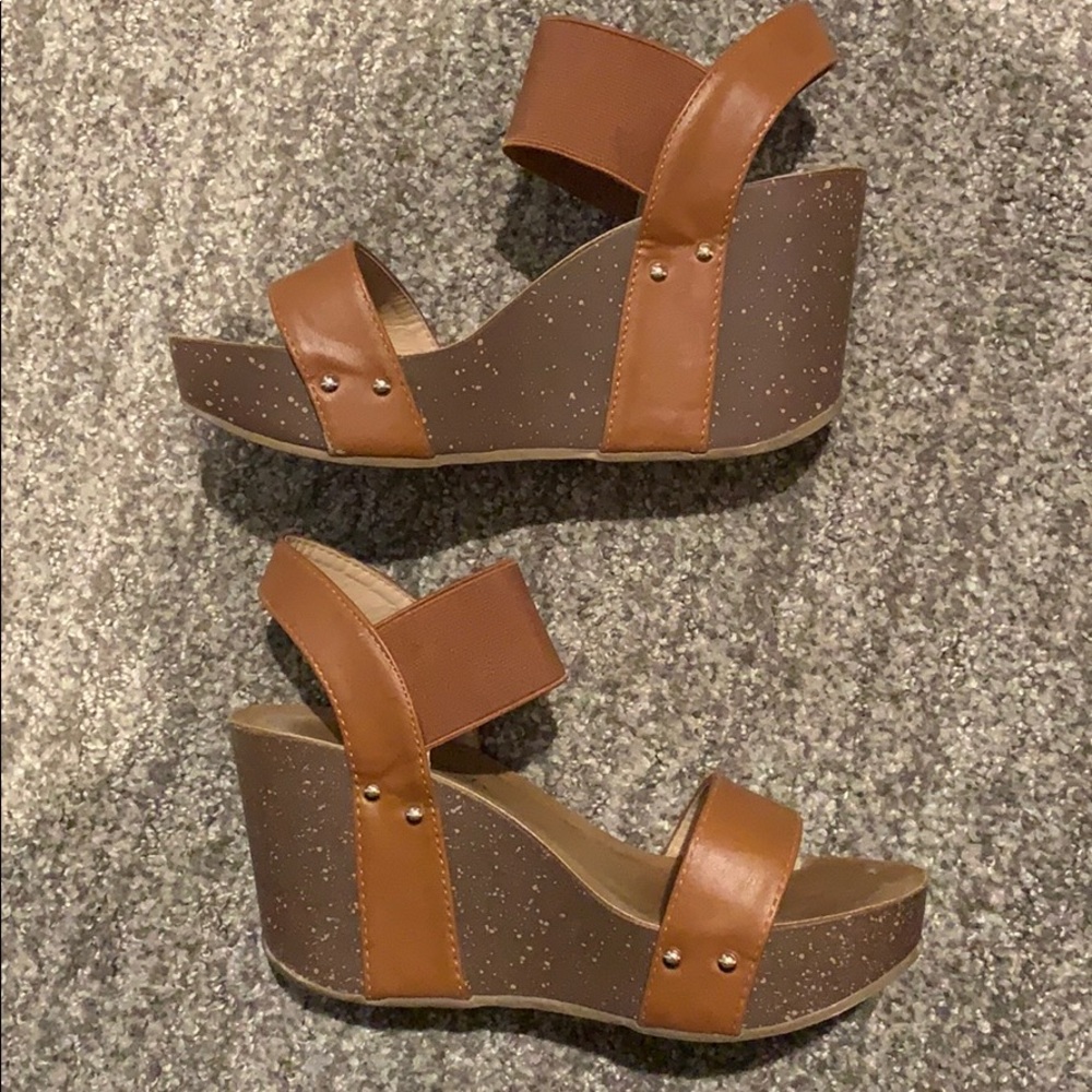 Womens REFRESH Wedge Sandals